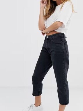 ASOS Black Straight Leg Women's Jeans
